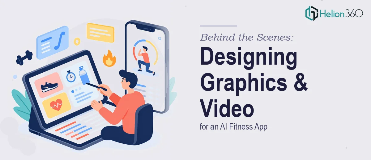 Designing Graphics and Video Content for an AI Fitness Mobile App: What the Work Actually Involves