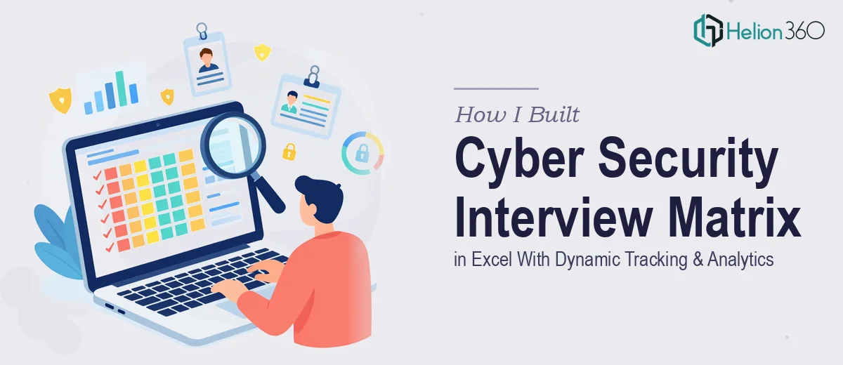 How I Built a Cyber Security Interview Question Matrix in Excel With Dynamic Candidate Tracking and Performance Analytics