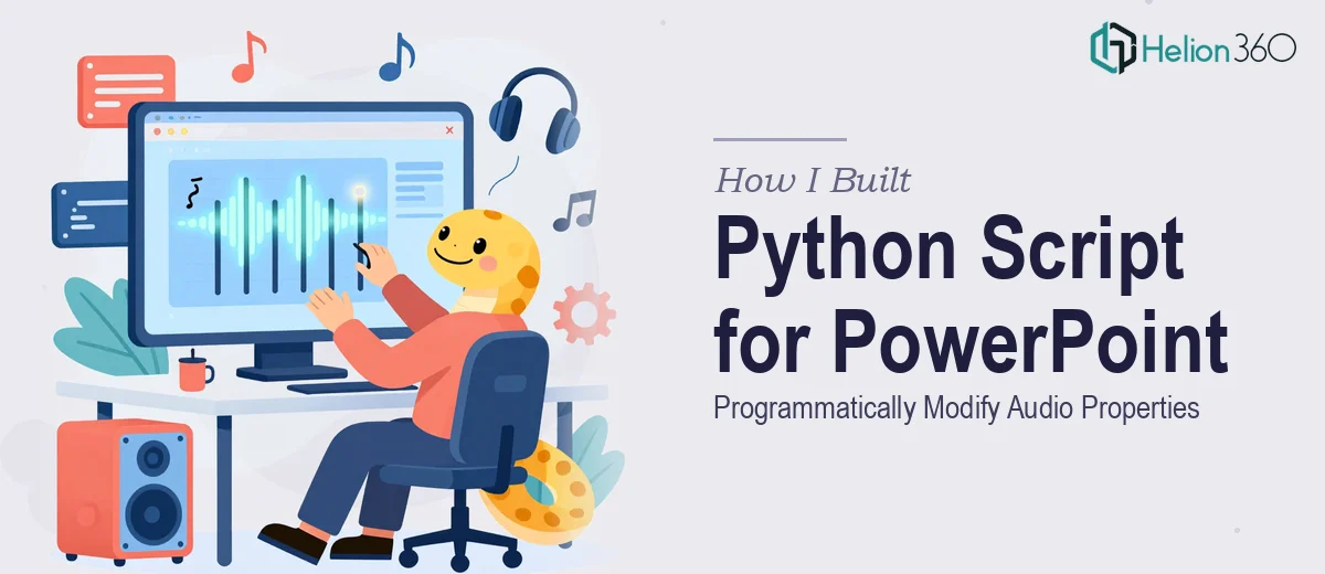 How I Built a Python Script to Programmatically Modify PowerPoint Audio Properties