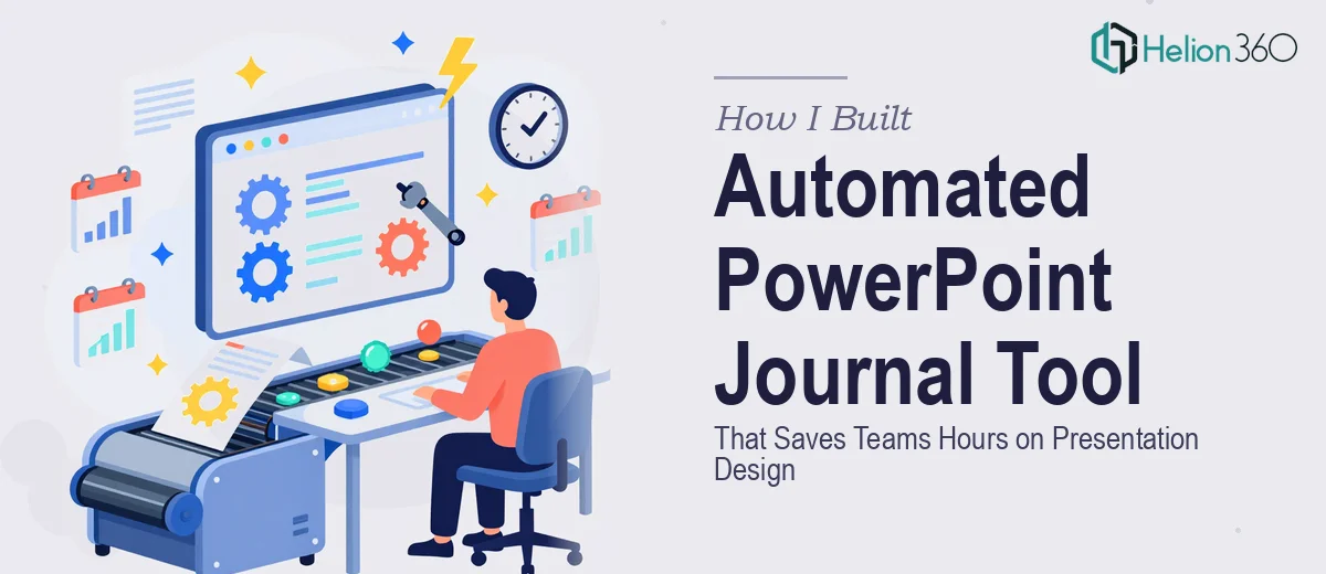 How I Built an Automated PowerPoint Journal Tool That Saves Teams Hours on Presentation Design