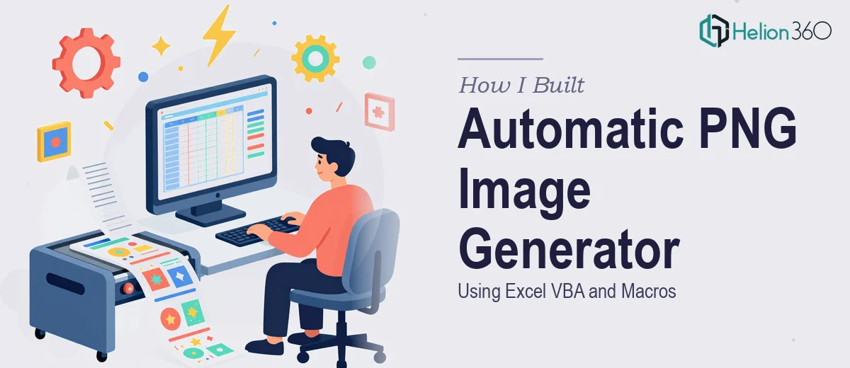 How I Built an Automatic PNG Image Generator Using Excel VBA and Macros