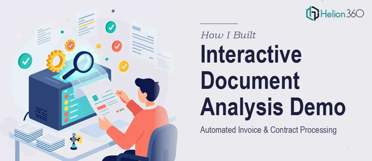 How I Built an Interactive Document Analysis Demo That Showcases Automated Invoice and Contract Processing