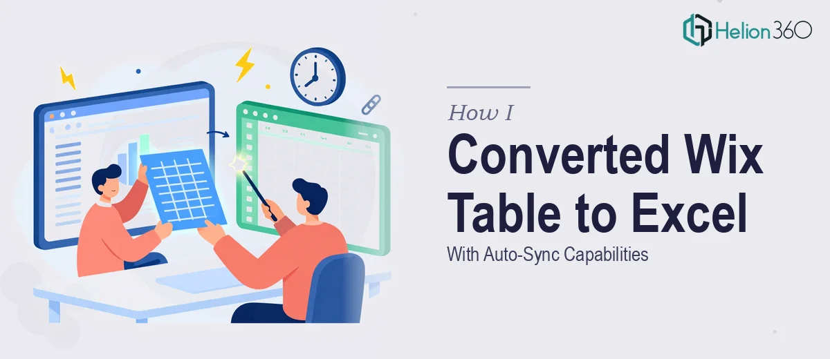 How I Converted a Wix Table Into a Dynamic Excel Spreadsheet With Auto-Sync Capabilities