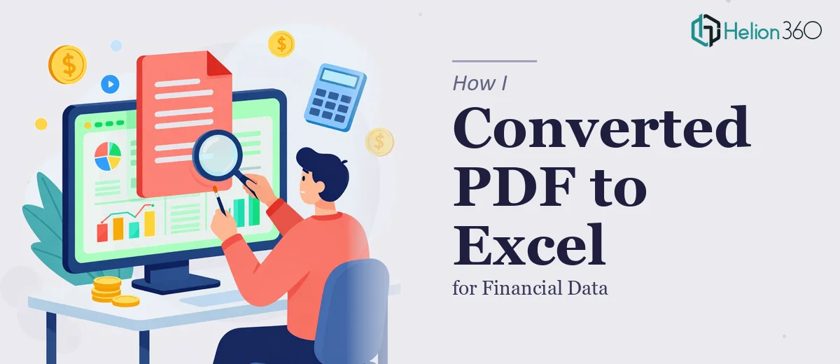 How I Converted PDF Documents to Formatted Excel Files for Financial Data