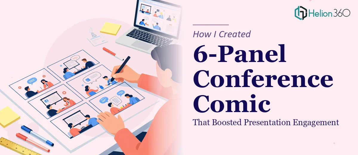 How I Created a 6-Panel Conference Comic That Boosted Presentation Engagement
