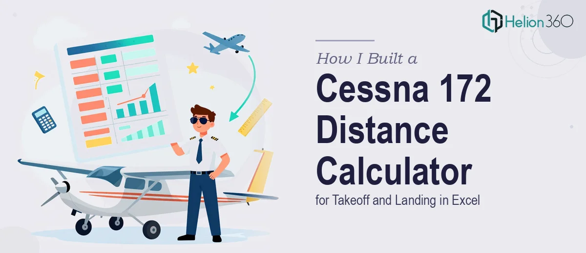 How I Created a Cessna 172 Takeoff and Landing Distance Calculator in Excel