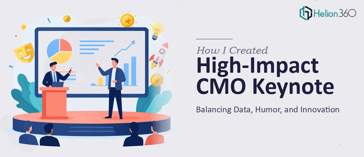 How I Created a High-Impact Keynote Presentation for a CMO Summit: Balancing Data, Humor, and Innovation