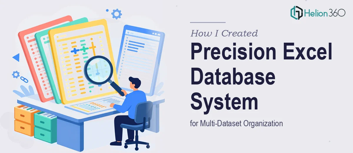 How I Created a Precision Excel Database System for Multi-Dataset Organization