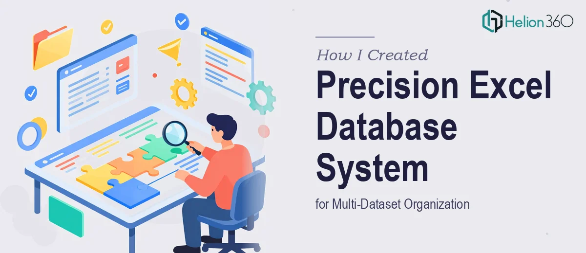 How I Created a Precision Excel Database System for Multi-Dataset Organization