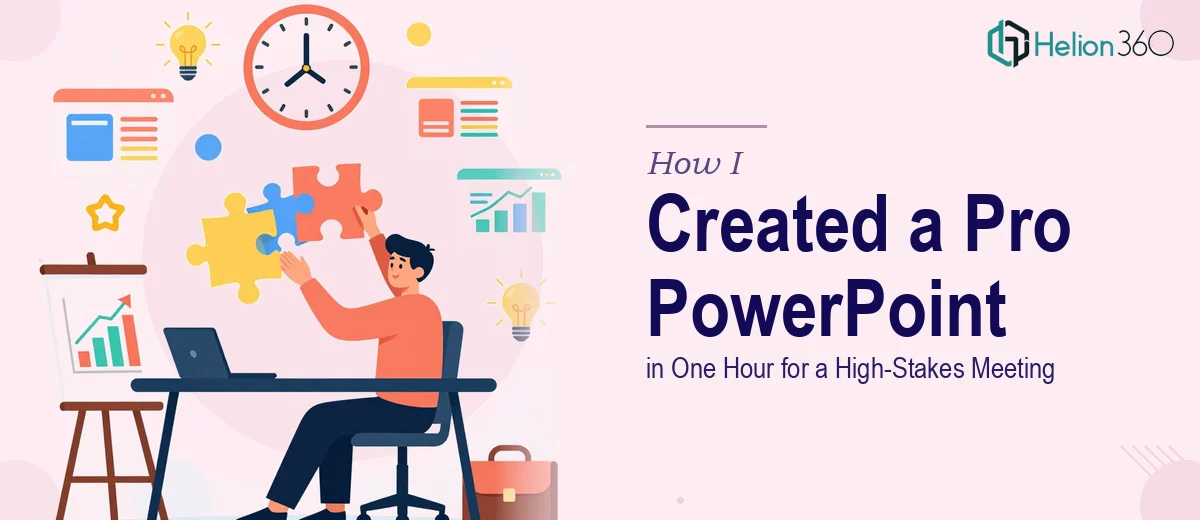 How I Created a Professional PowerPoint Presentation in One Hour for a High-Stakes Meeting