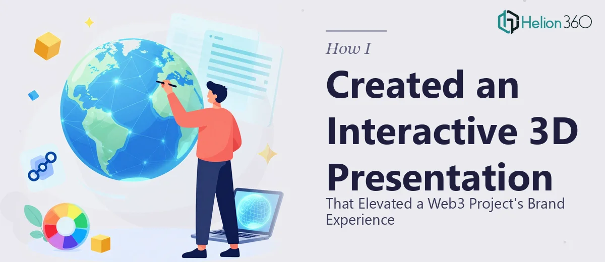 How I Created an Interactive 3D Presentation That Elevated a Web3 Project's Brand Experience