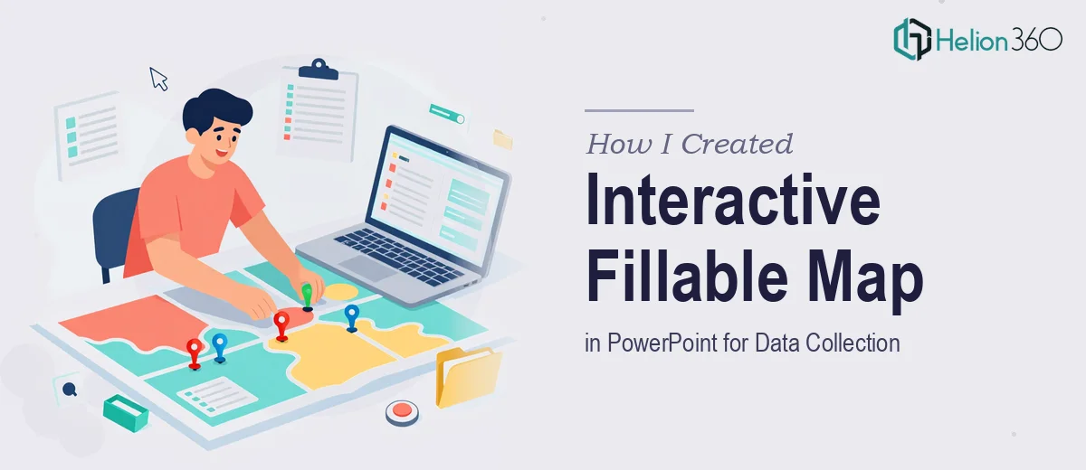 How I Created an Interactive Fillable Map in PowerPoint for Data Collection