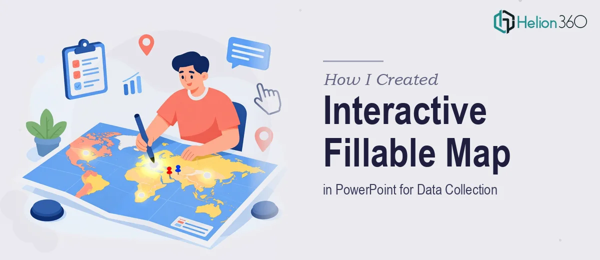 How I Created an Interactive Fillable Map in PowerPoint for Data Collection