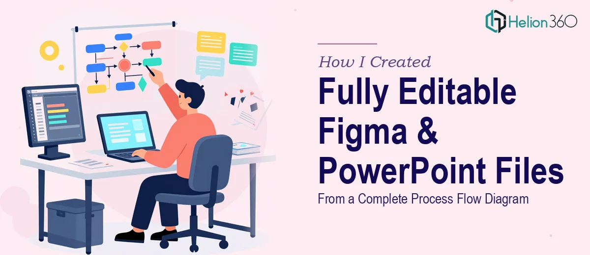 How I Created Fully Editable Figma and PowerPoint Files From a Complete Process Flow Diagram