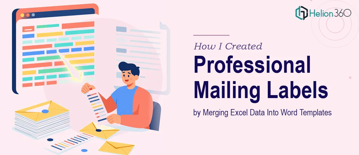 How I Created Professional Mailing Labels by Merging Excel Data Into Word Templates