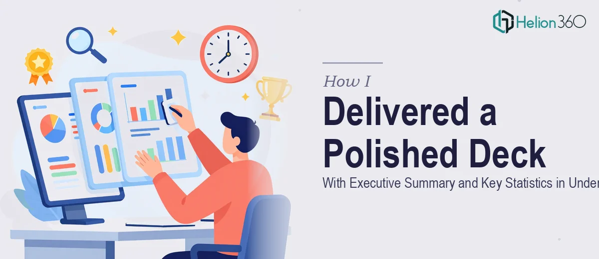 How I Delivered a Polished 3-Slide PowerPoint Presentation With Executive Summary and Key Statistics in Under 24 Hours