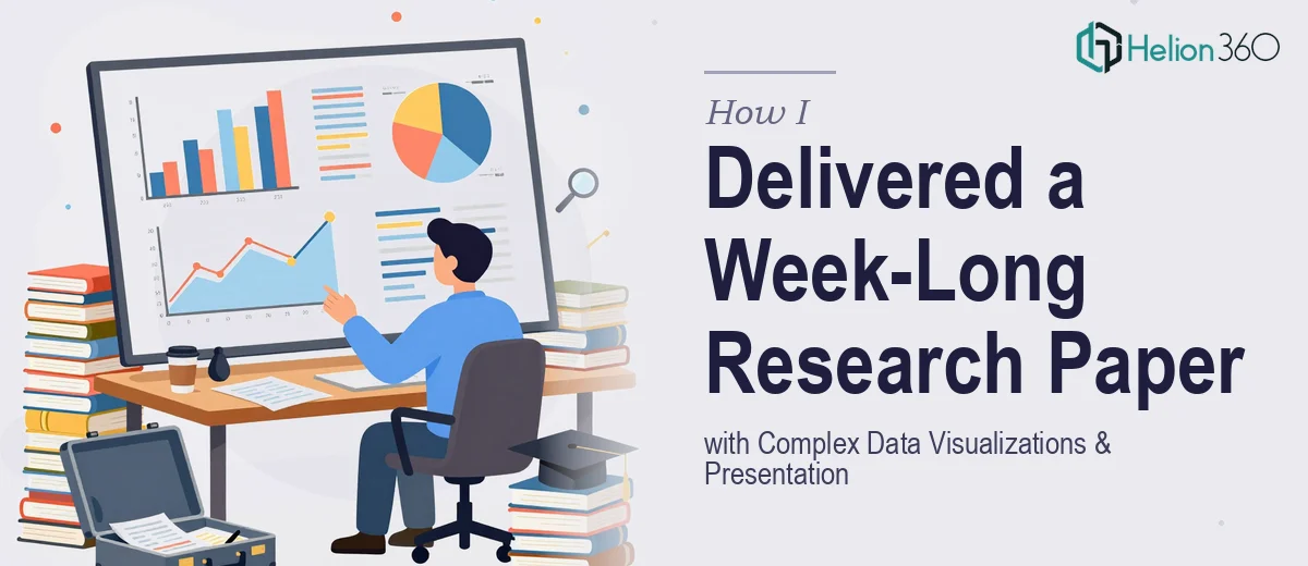 How I Delivered a Week-Long Economics Research Paper and Presentation With Complex Data Visualizations