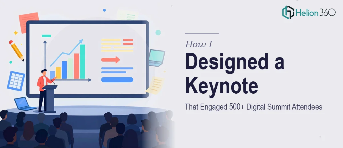 How I Designed a 10-Slide Keynote Presentation That Engaged 500+ Digital Summit Attendees