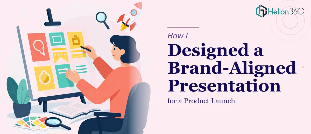How I Designed a Brand-Aligned PowerPoint Presentation for a Product Launch