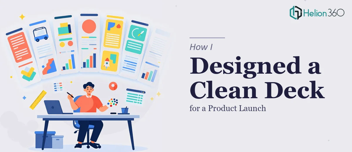 How I Designed a Clean 10-Slide PowerPoint Deck for a Product Launch