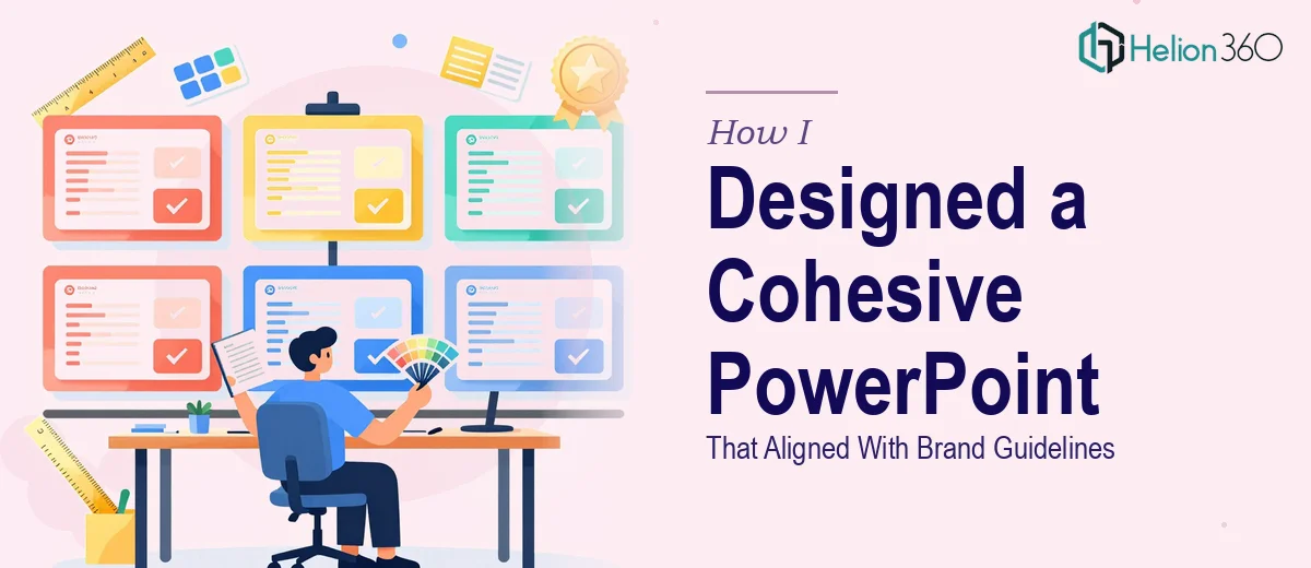 How I Designed a Cohesive 5-Slide PowerPoint Presentation That Aligned With Brand Guidelines