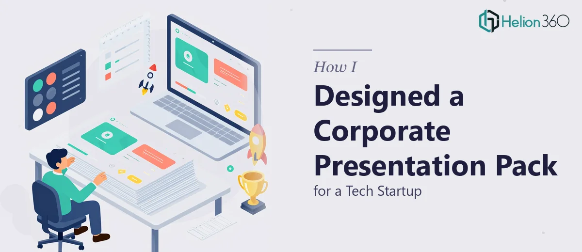 How I Designed a Cohesive Corporate Presentation Pack for a Tech Startup