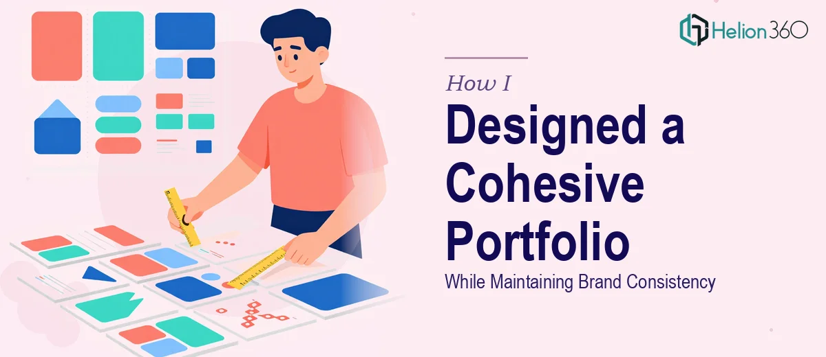 How I Designed a Cohesive Marketing Portfolio Presentation While Maintaining Brand Consistency