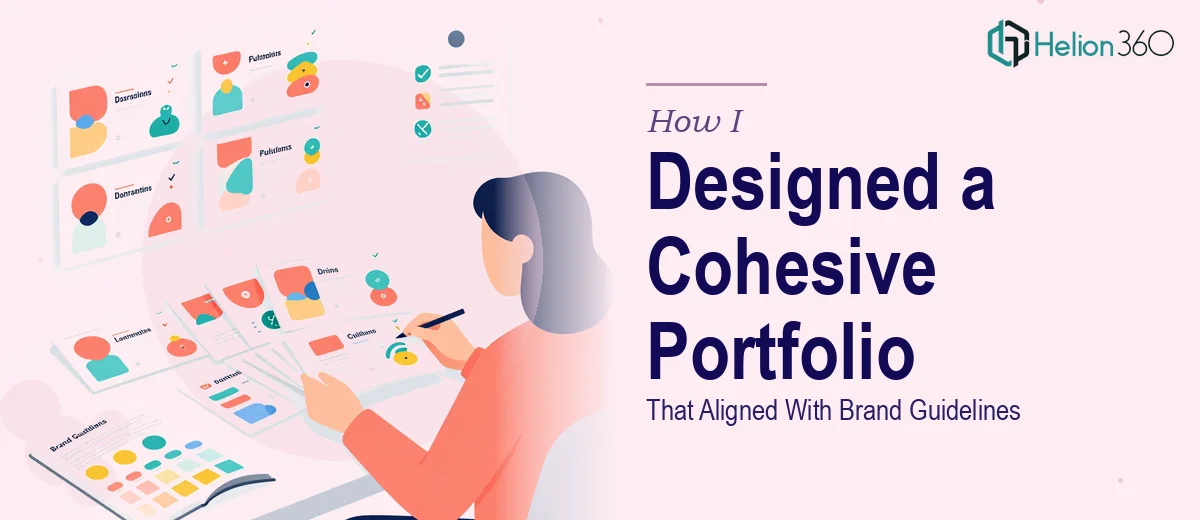 How I Designed a Cohesive PowerPoint Portfolio System That Aligned With Brand Guidelines