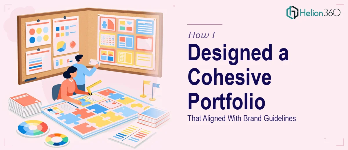How I Designed a Cohesive PowerPoint Portfolio System That Aligned With Brand Guidelines
