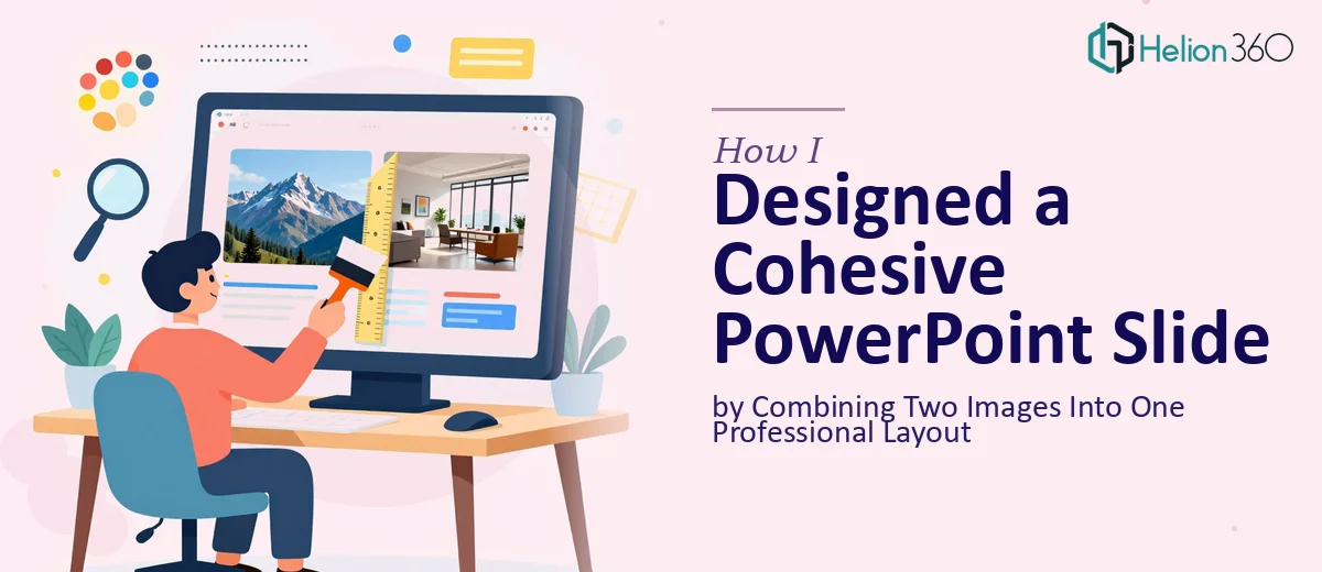 How I Designed a Cohesive PowerPoint Slide by Combining Two Images Into One Professional Layout