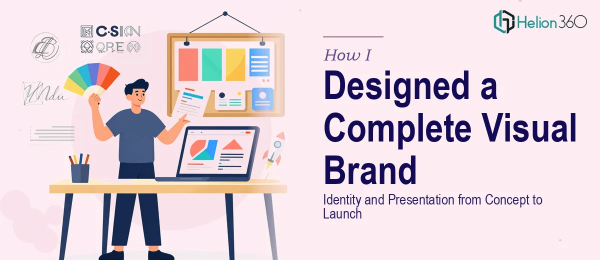 How I Designed a Complete Visual Brand Identity and Project Presentation from Concept to Launch