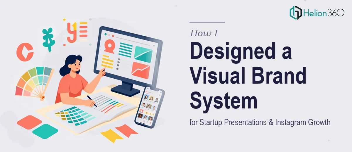How I Designed a Complete Visual Brand System for a Startup's Presentations and Instagram Growth