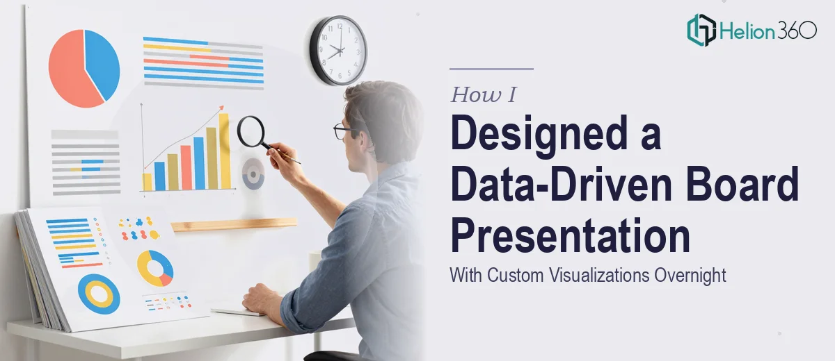 How I Designed a Data-Driven Board Presentation With Custom Visualizations Overnight