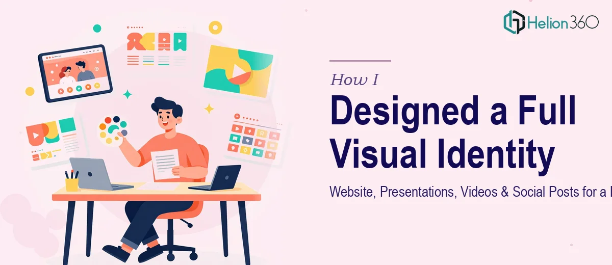 How I Designed a Full Visual Identity System Including Website Graphics, Presentations, Videos, and Social Posts for a New Marketing Agency