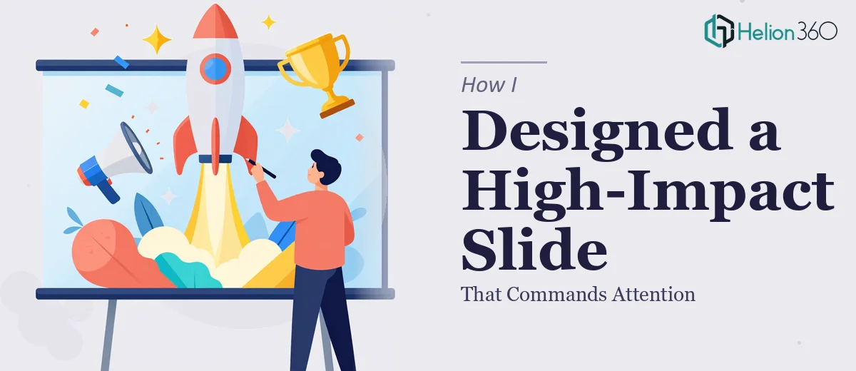 How I Designed a High-Impact Product Launch Slide That Commands Attention