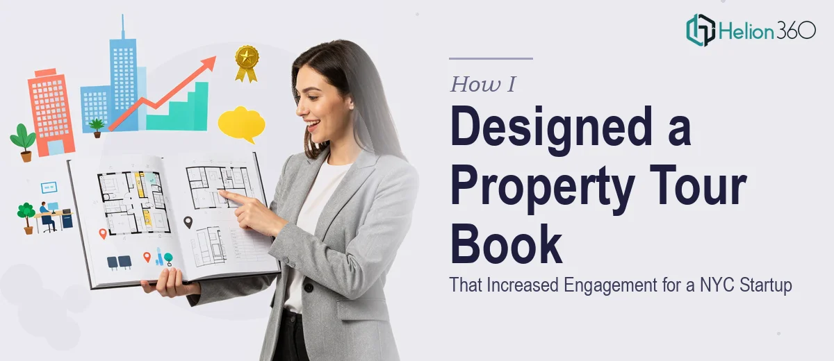 How I Designed a Modern Office Property Tour Book That Increased Engagement for a NYC Startup