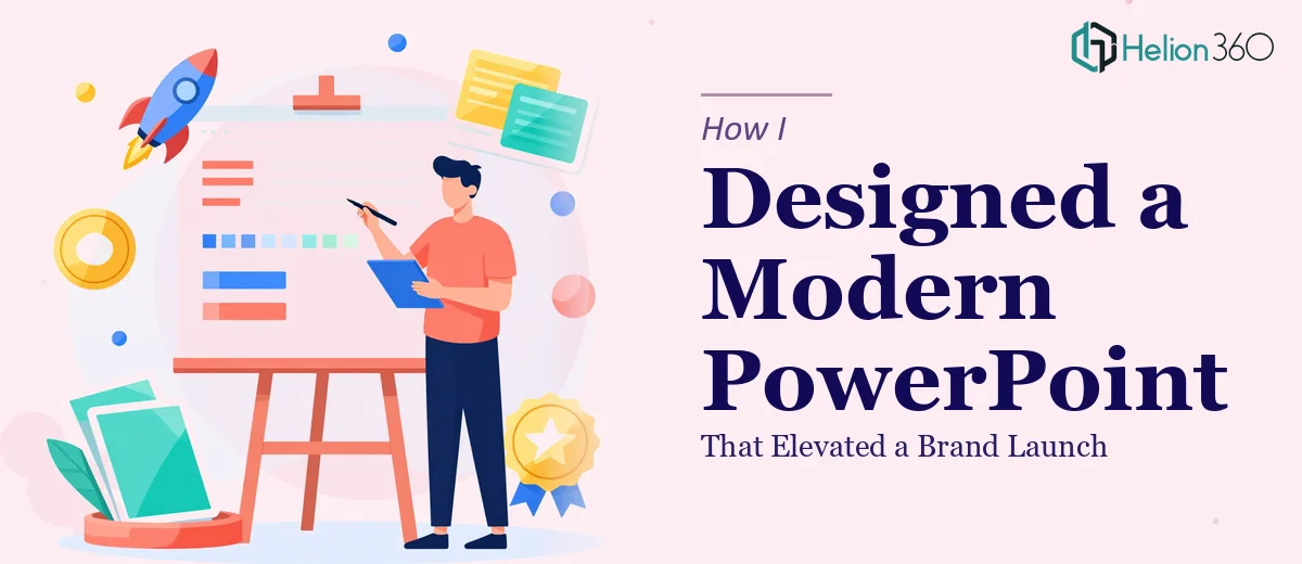 How I Designed a Modern PowerPoint Presentation That Elevated a Brand Launch