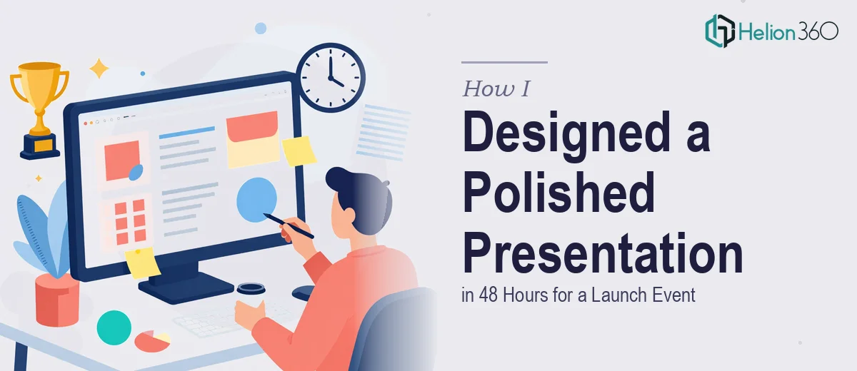 How I Designed a Polished Company Presentation in 48 Hours to Impress at a Launch Event