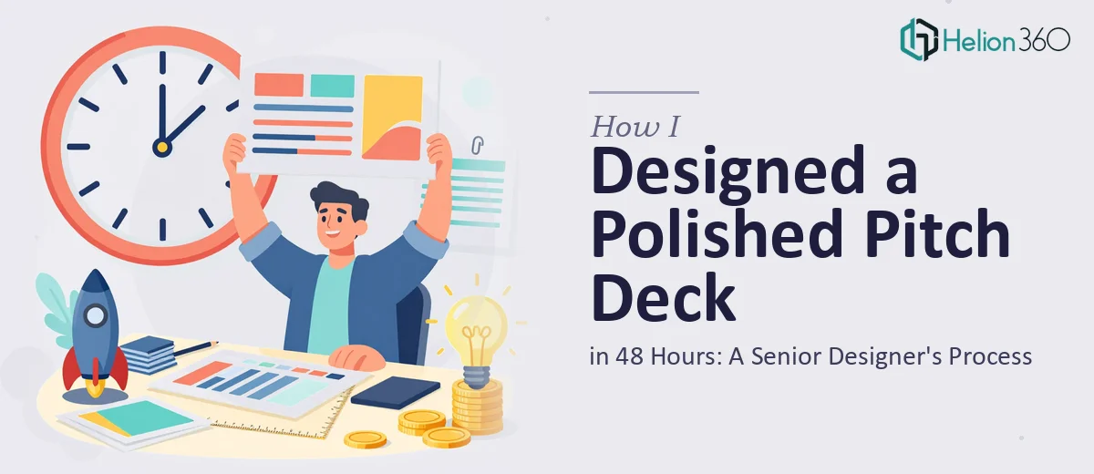 How I Designed a Polished Investor Pitch Deck in 48 Hours: A Senior Designer's Process