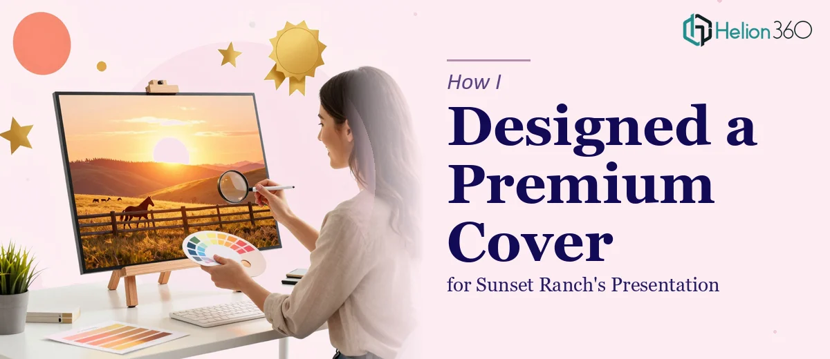 How I Designed a Premium Cover for Sunset Ranch's Presentation