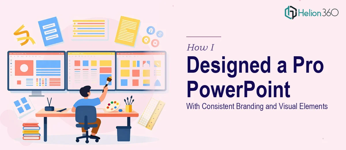 How I Designed a Professional 5-Page PowerPoint Presentation With Consistent Branding and Visual Elements