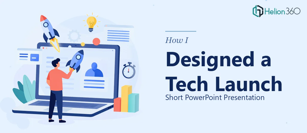 How I Designed a Short PowerPoint Presentation for a Tech Product Launch
