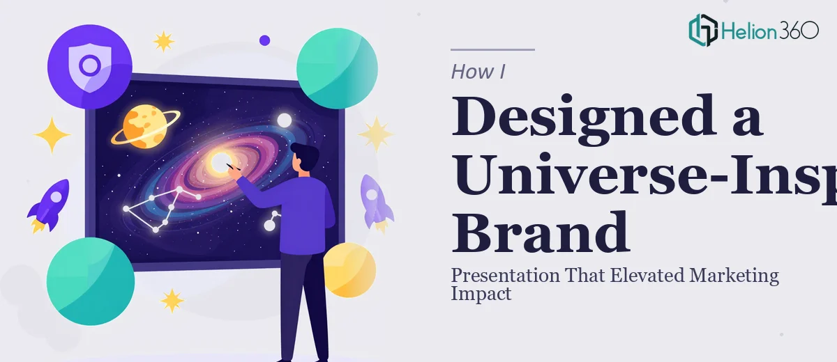 How I Designed a Universe-Inspired Brand Presentation That Elevated Marketing Impact