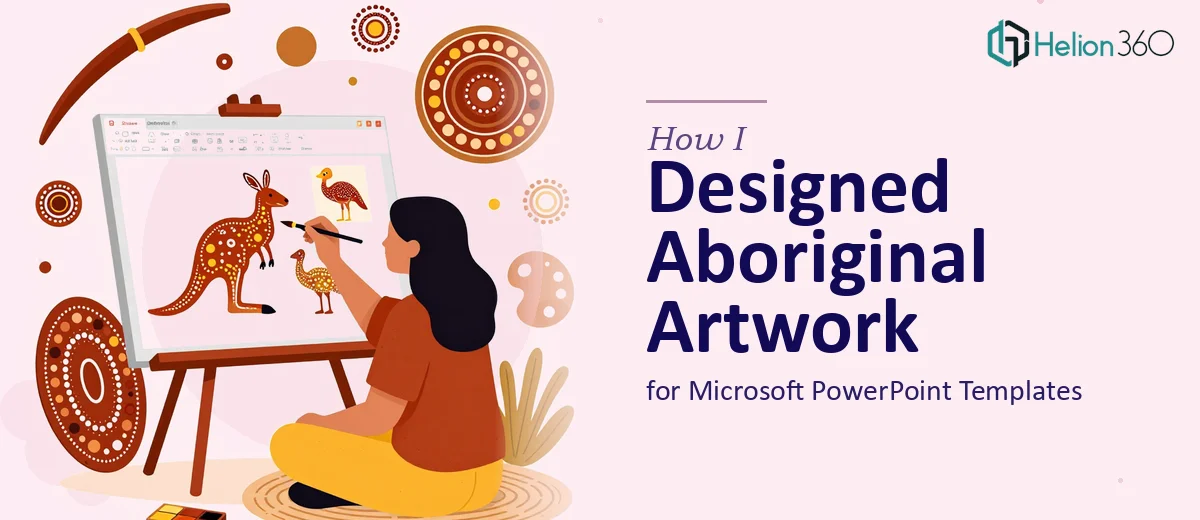 How I Designed Aboriginal Artwork for Microsoft PowerPoint Templates