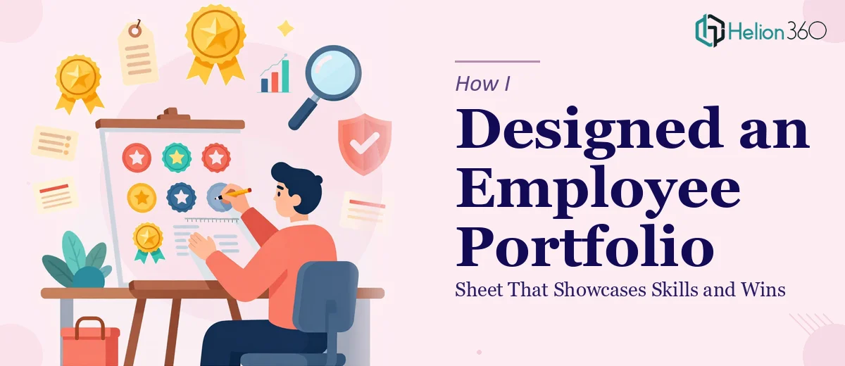 How I Designed an Employee Portfolio Sheet That Showcases Skills and Wins