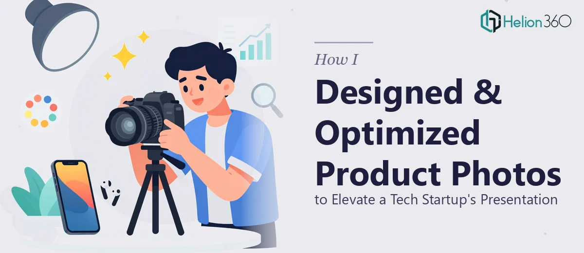 How I Designed and Optimized Product Photos to Elevate a Tech Startup's Presentation