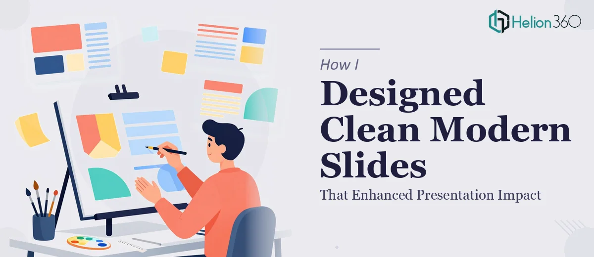 How I Designed Clean, Modern PowerPoint Backgrounds That Enhanced Presentation Impact