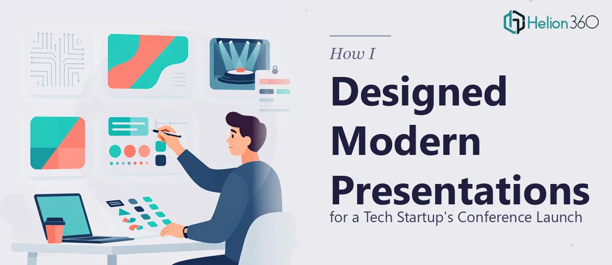 How I Designed Cohesive, Modern Presentations for a Tech Startup's Conference Launch
