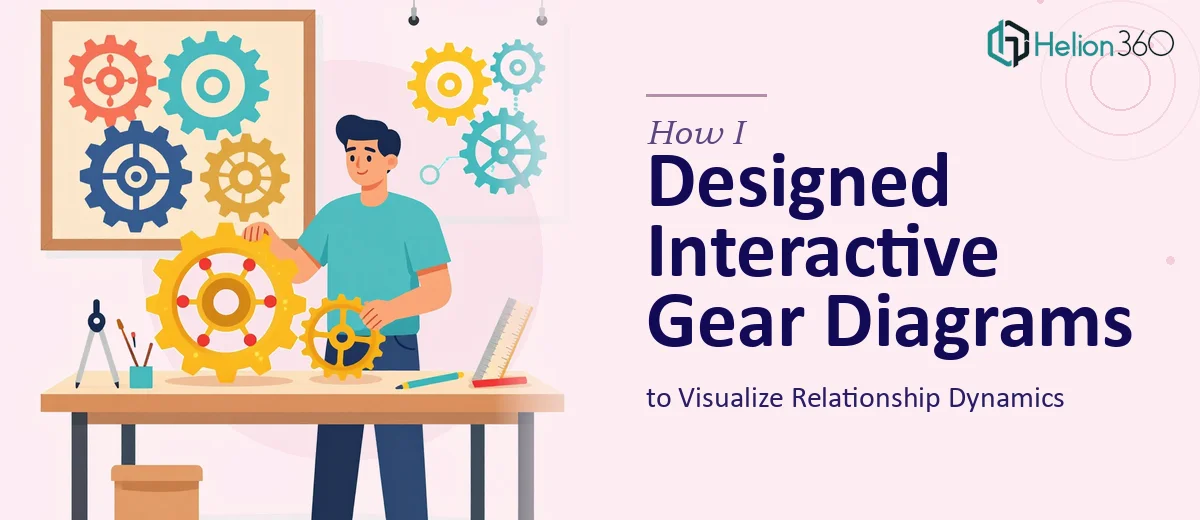 How I Designed Interactive Gear Diagram Templates to Visualize Relationship Dynamics