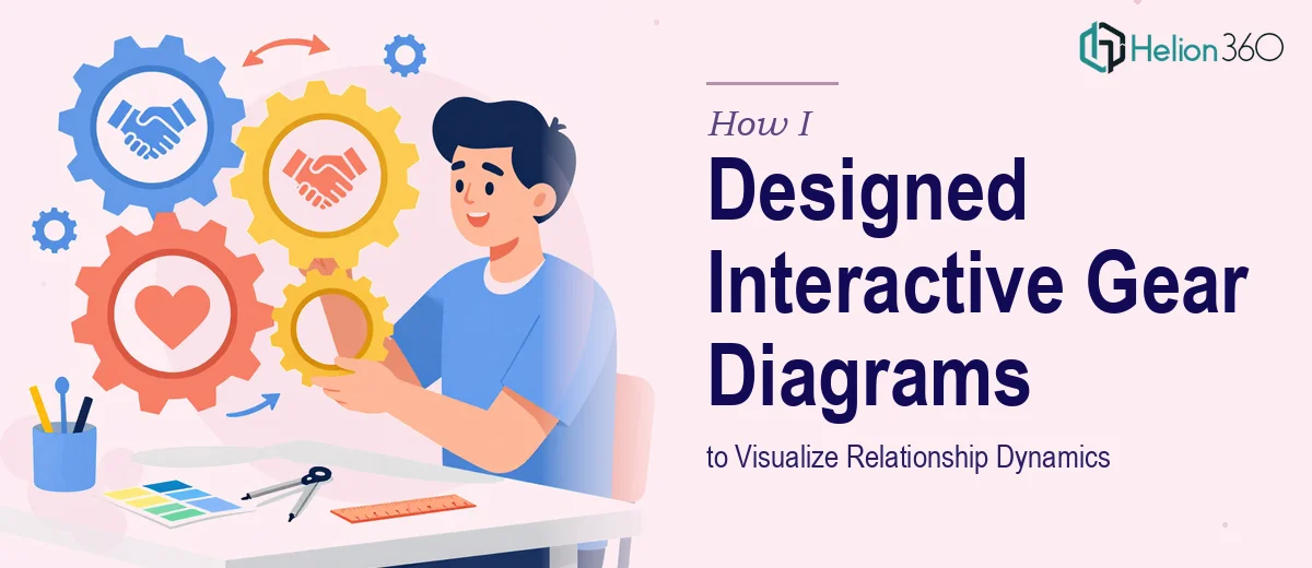 How I Designed Interactive Gear Diagram Templates to Visualize Relationship Dynamics